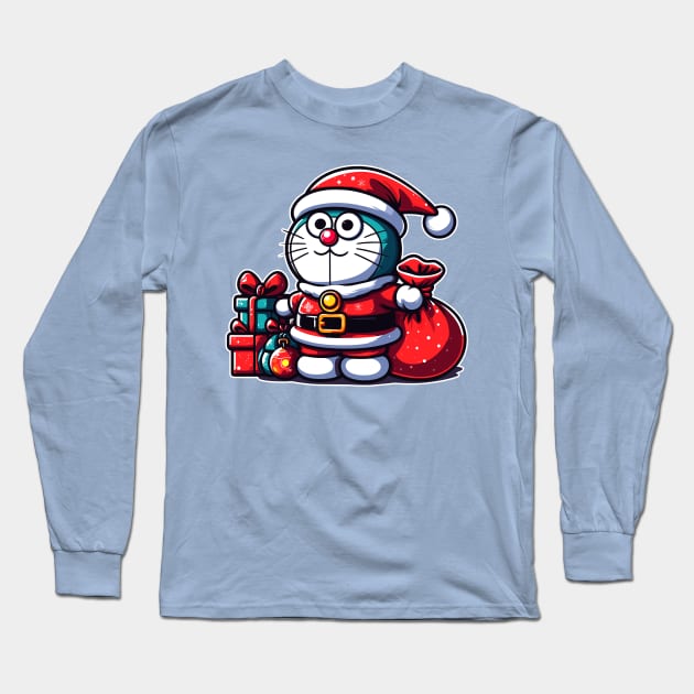 Doraemon 04 Long Sleeve T-Shirt by romancenemy